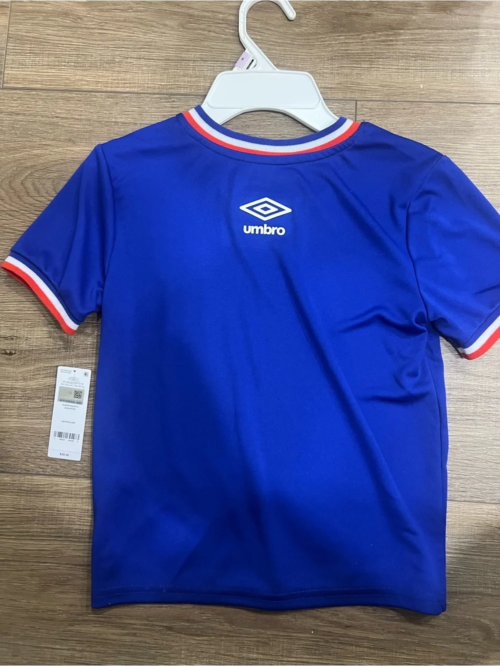 Carters official umbro